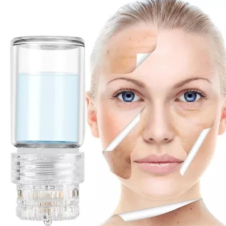 Facial Massage Smear Tool Portable Beauty Golden Stamp