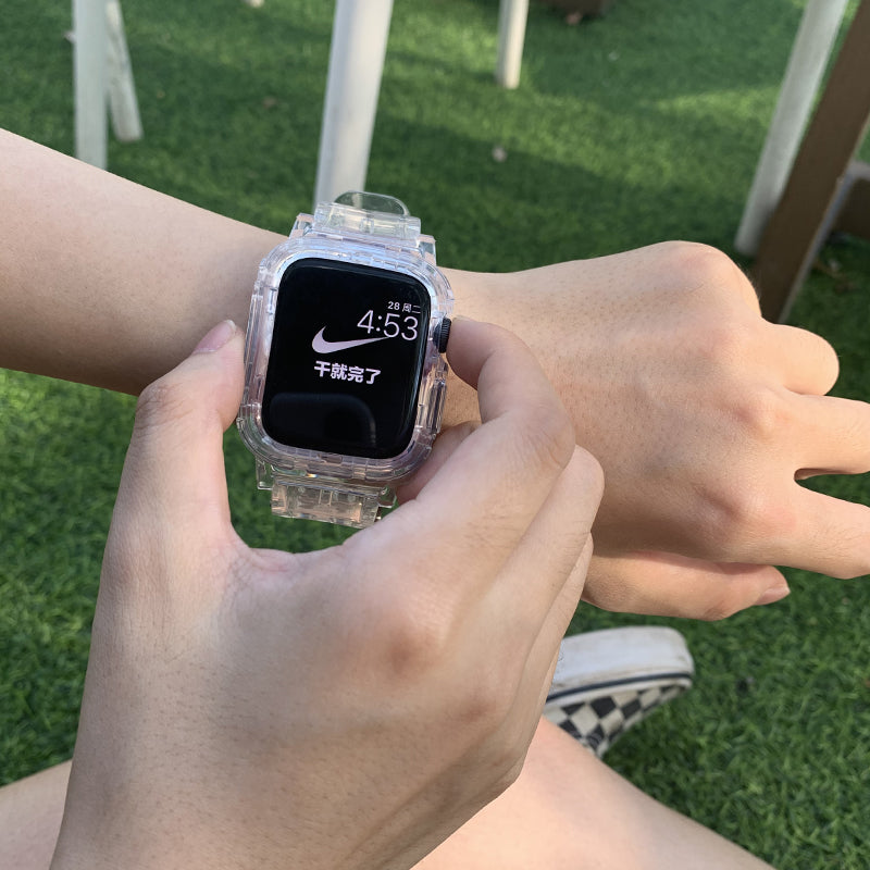 Watch Strap Cute Creative Female All-in-one Protective Cover Case