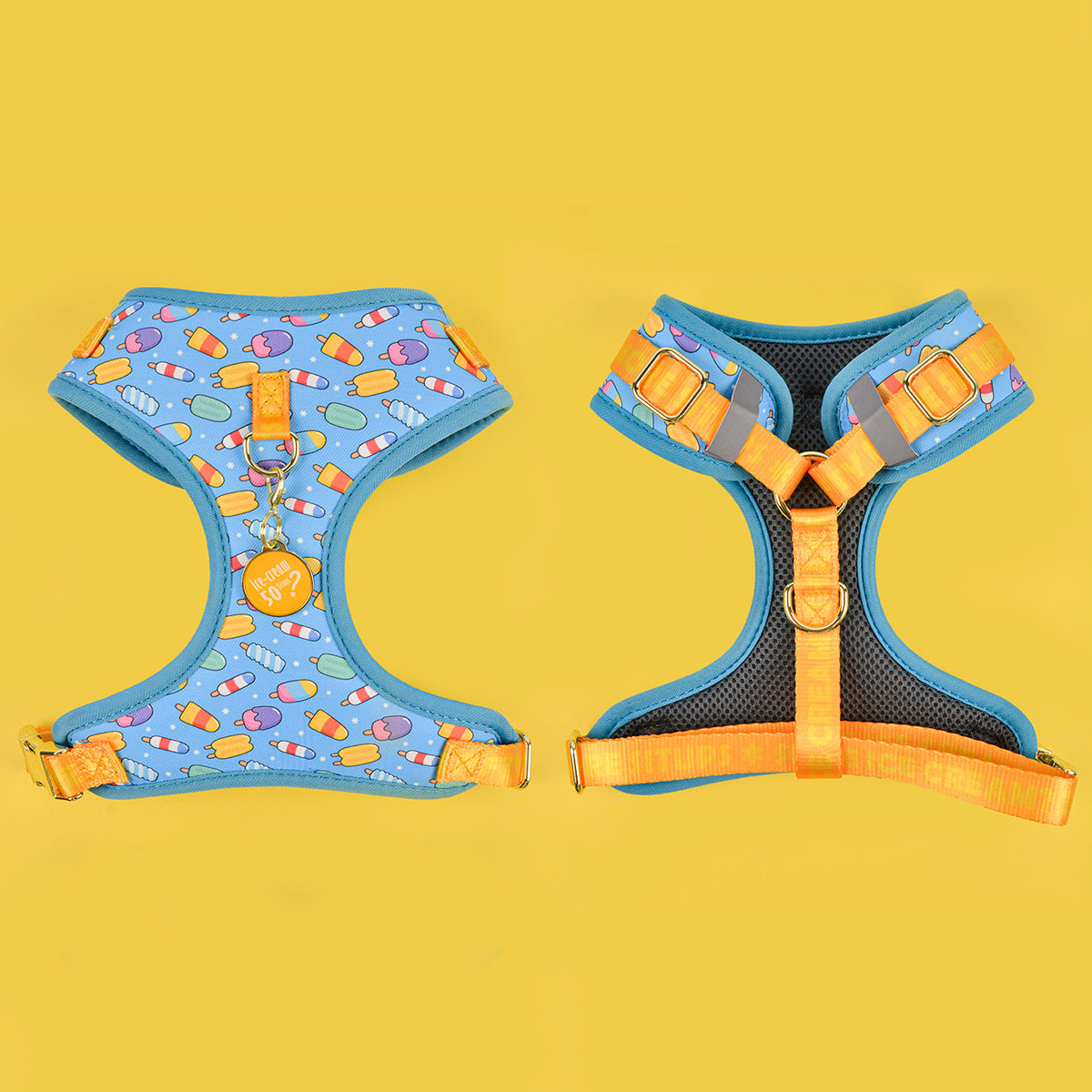 Fashionable Breathable Adjustable Dog Breast Strap
