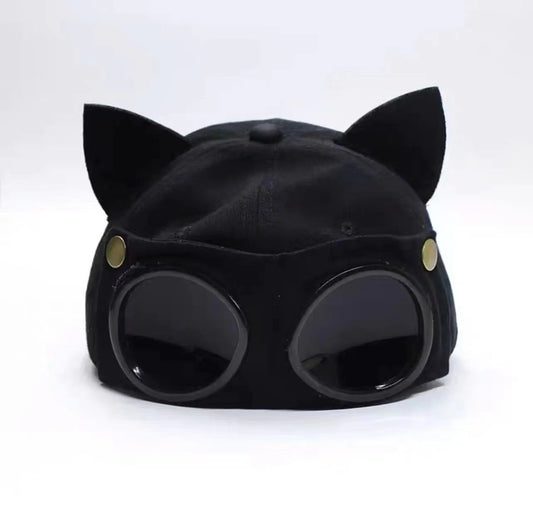 New Ear Glasses Peaked Hat Sunshade