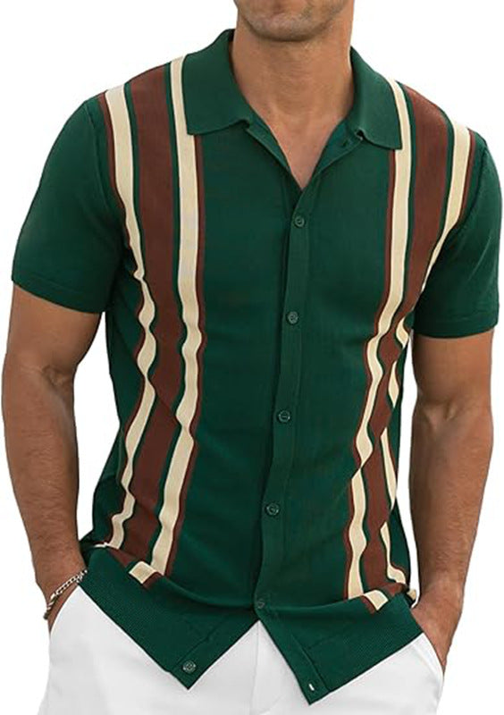 Summer New High-grade Short-sleeved Shirt For Men