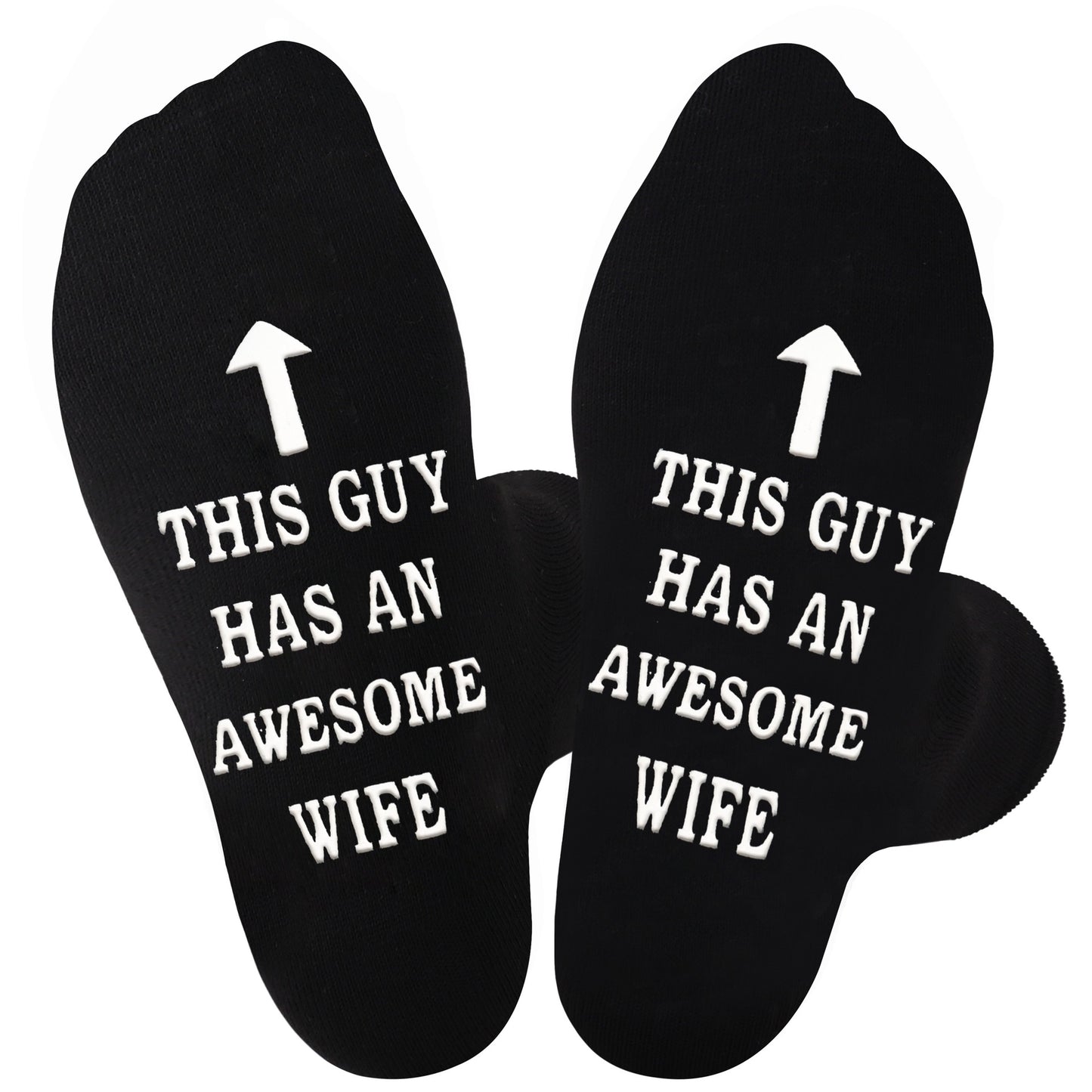Cotton Mid-calf Length English Alphabet Socks