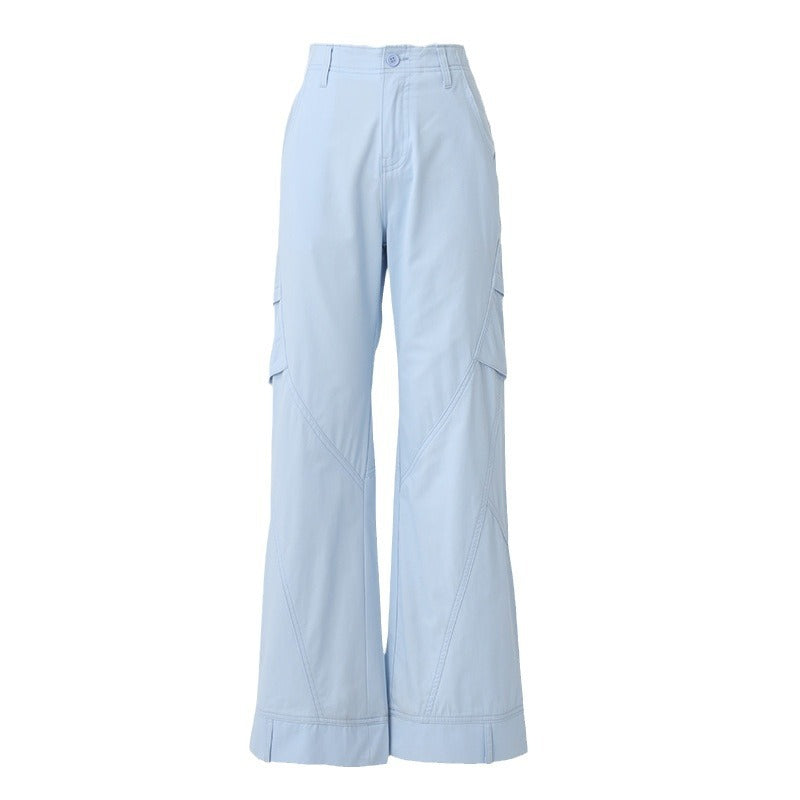 American Style Gorpcore Retro Loose Wide-leg Casual Pants Women