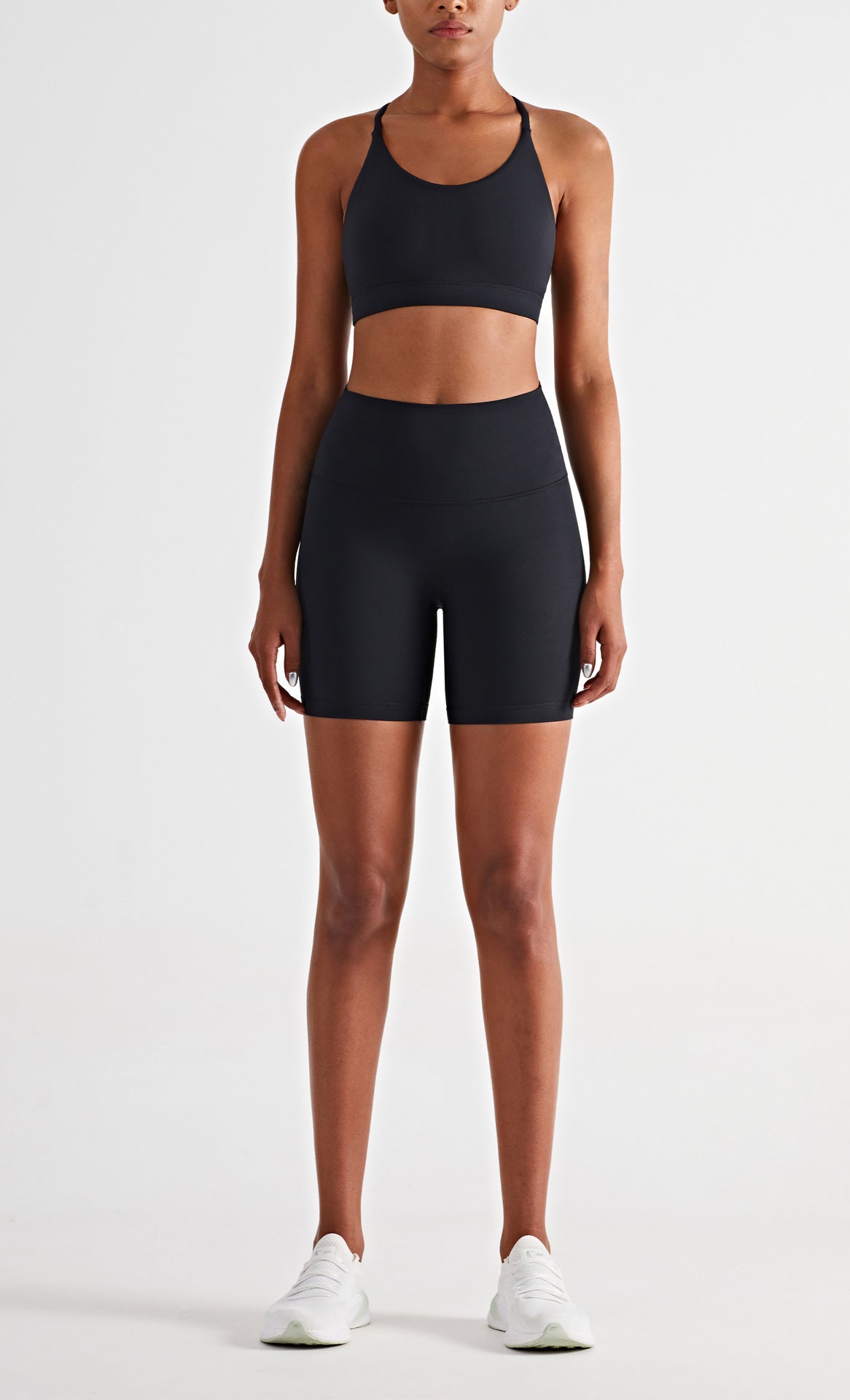 Slim Three Point Leggings Hip Lift Shorts