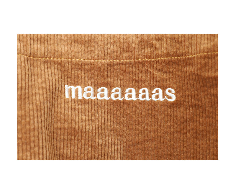 Net Red Fashion Corduroy Shoulder Bag