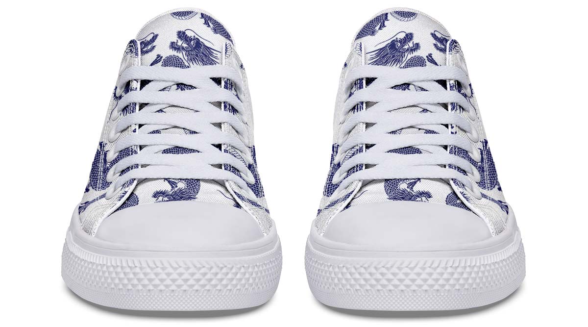 Fashion Print Couple Low-Top Canvas Shoes