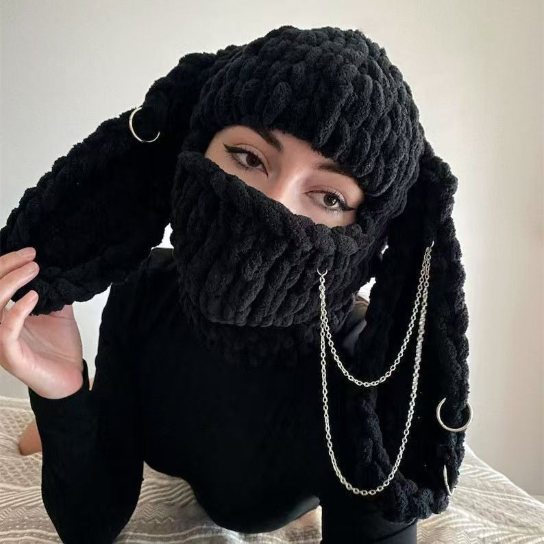 Hand Woven Heavy Wool Warm Hat
