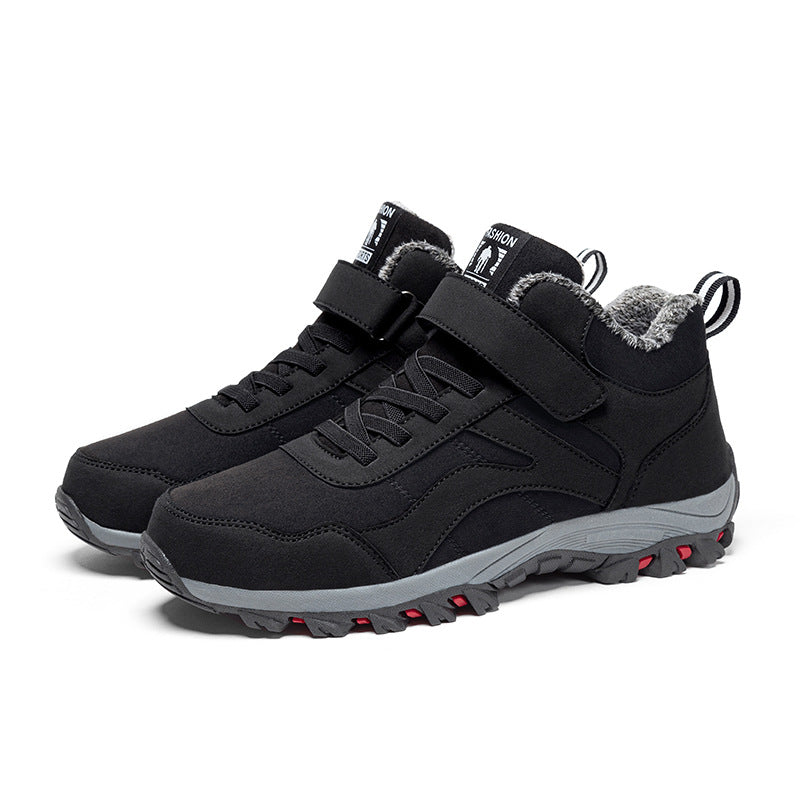Women's High-top Fleece-lined Walking Shoes