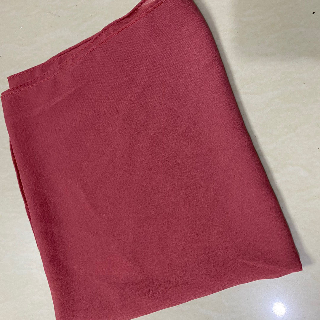 Fashion Casual Solid Color Chiffon Long Scarf