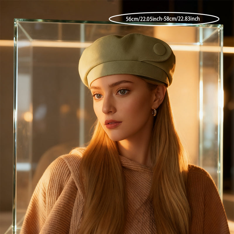 British-style Casual Painter Hat That Is Versatile And Can Show Off Your Face