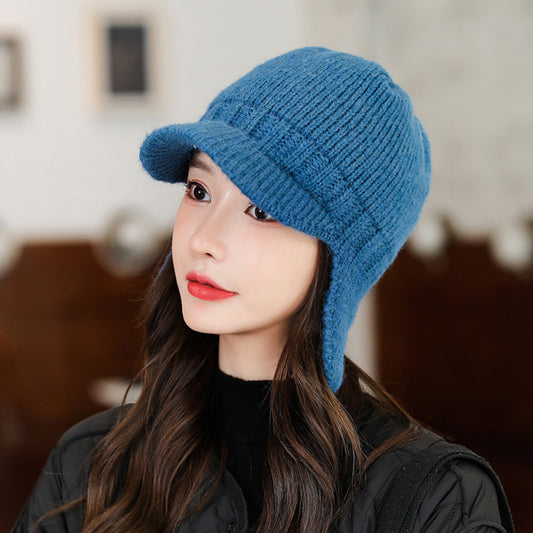 Women's Fashion Knitting Wool  Ear Protection