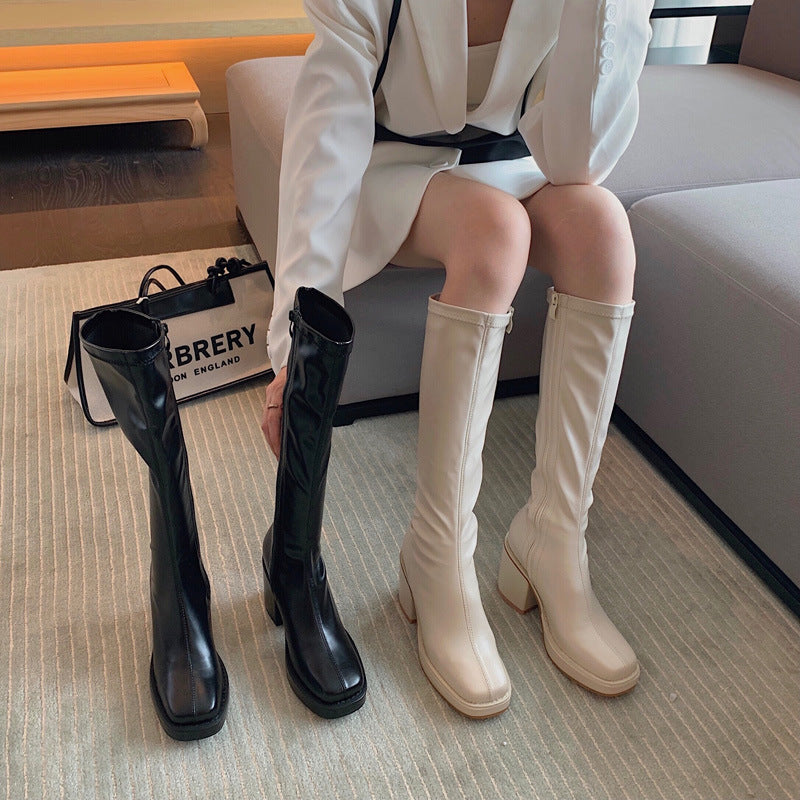 New Korean Platform High Heel Boots