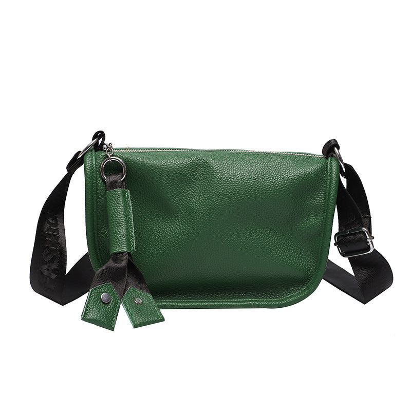 Head Layer Cow Leather Large Capacity Messenger Bag