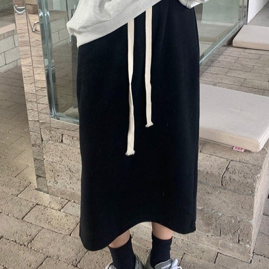 Autumn And Winter Plus Size Women's Clothes Skirt