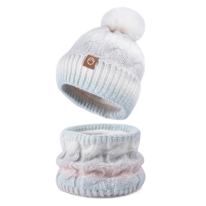 Gradient Knit Casual Women's Hat