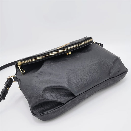 One Shoulder Zipper Flap Bag Women's Cross Body Bag