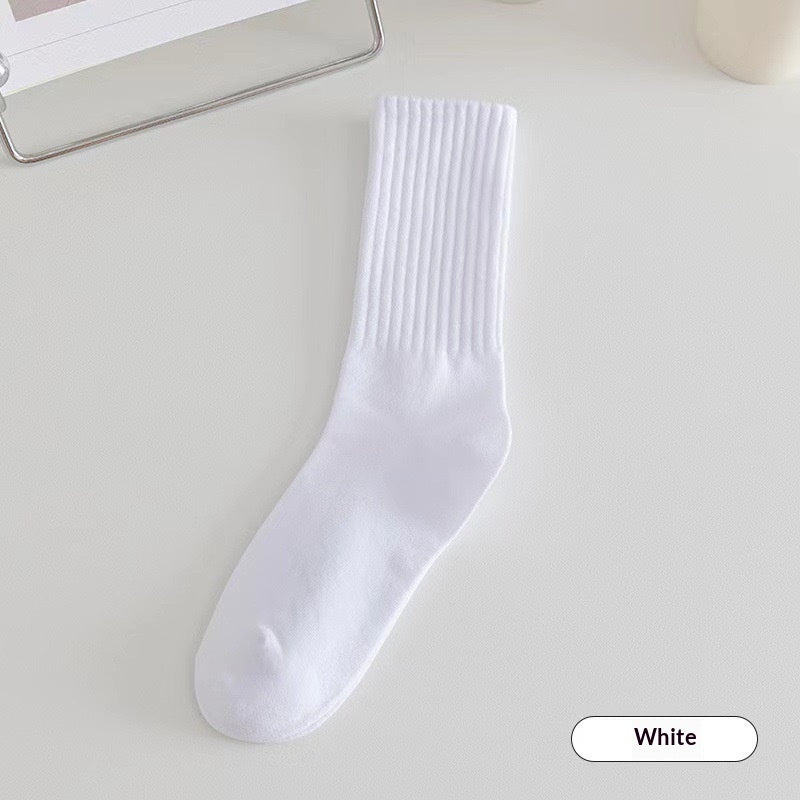 Solid-color Odor-resistant BreathableSweat-absorbing Socks