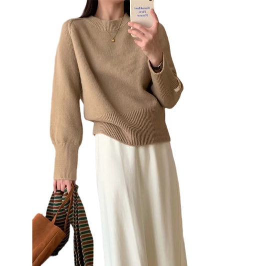 Japanese-style Retro Sweater Women's Autumn And Winter New Loose