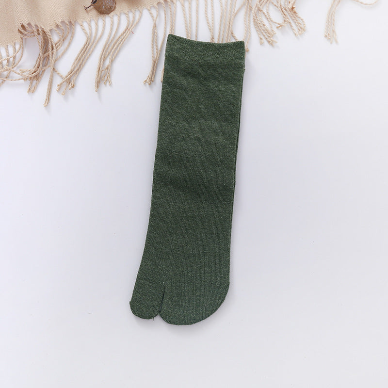 Double Toe Women's Casual And Comfortable Stretch Socks