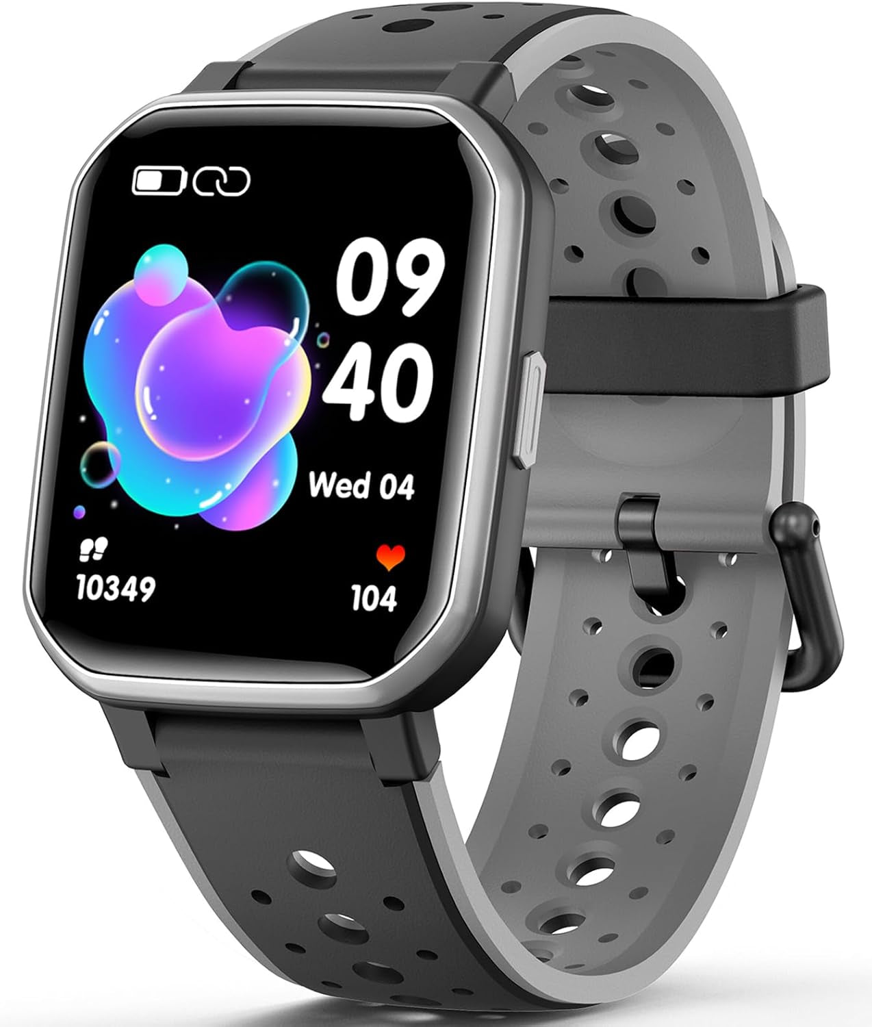 Smart Watch for Kids Teens, Fitness Tracker Boy Girls Watch with 19 Sport Modes, Pedometer, Sleep Monitor, Kids Watch Birthday Gifts Toy Gift for Girls Boys 6-16 (Purple)