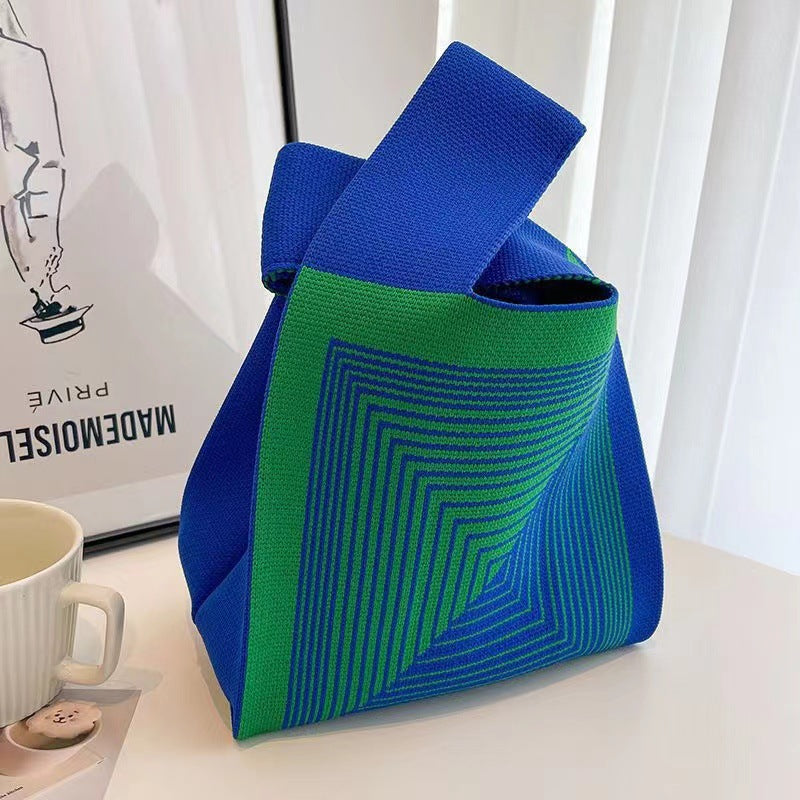 Women's Knitted Bag All-match Casual Handbag
