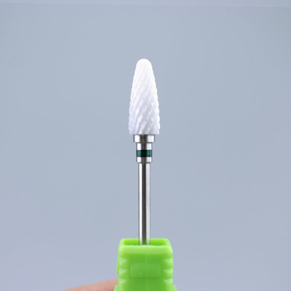 Tungsten Steel Ceramic Nail Polisher Grinding Head Accessories Tool