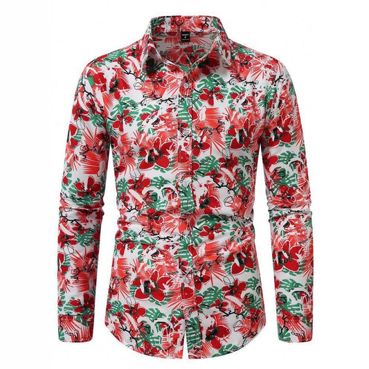 Men's Shirt Anti-Wrinkle Casual For Youth In Spring And Autumn