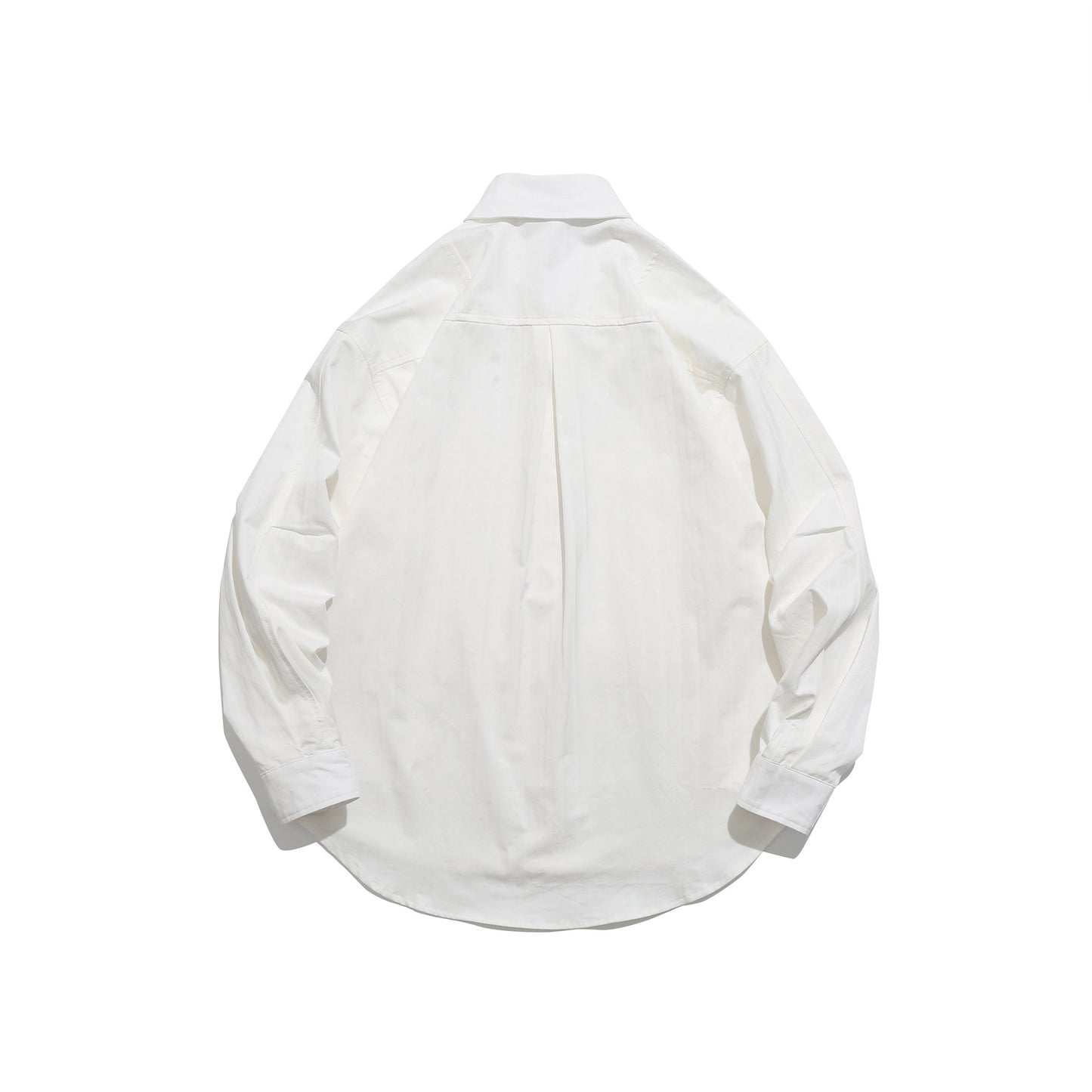Men's And Women's Fashionable Simple Washed Long-sleeved Shirt Jacket