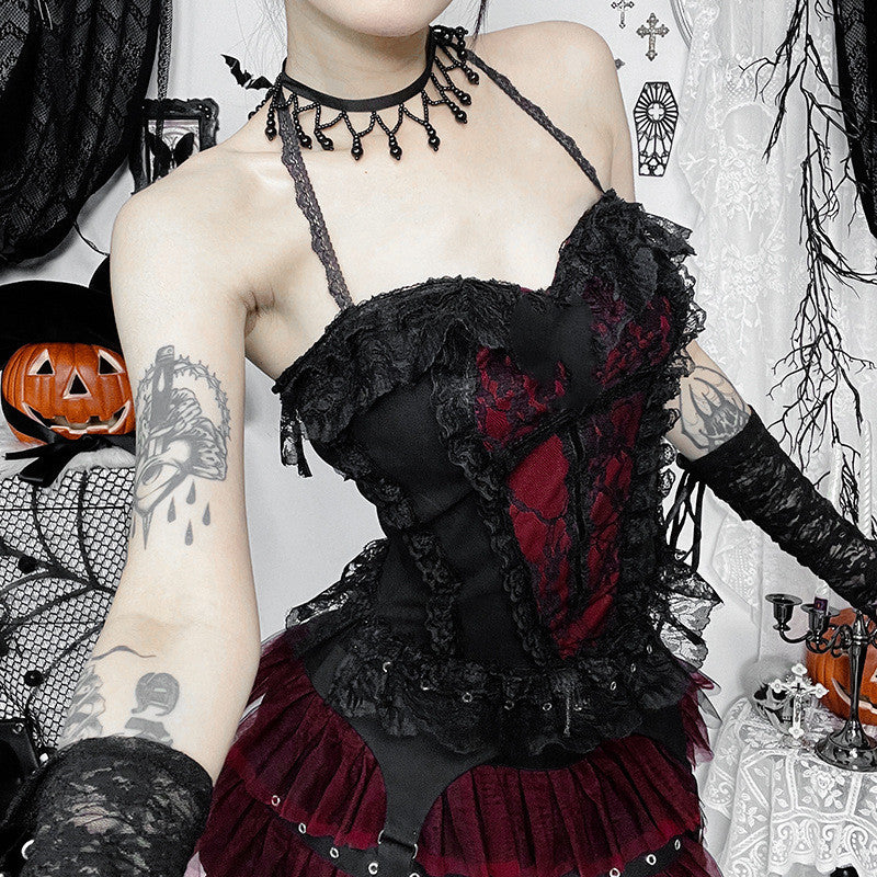 Women's Mesh Black Swan Ballet Skirt