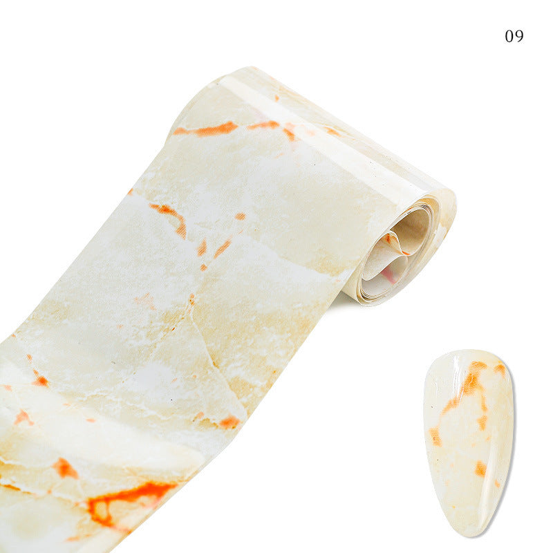 Marble Smudge Pattern Cellophane Starry Paper