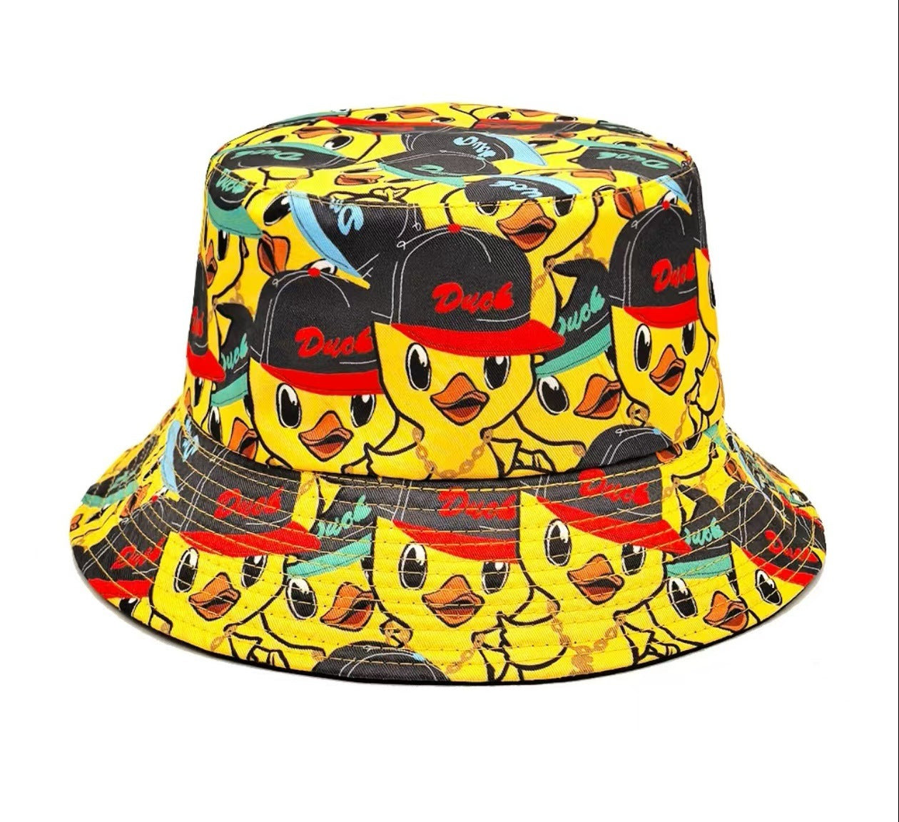 Creative Pattern Series Double-sided Wear Sunshade Breathable Bucket Hat