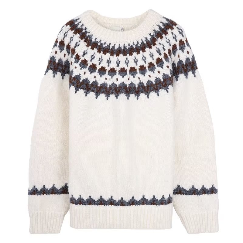 Loose-fitting Comfortable Sweater Men's Design Sense Nordic