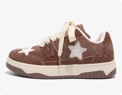 Sporty, Casual, Fashionable, Retro Sneakers, Versatile