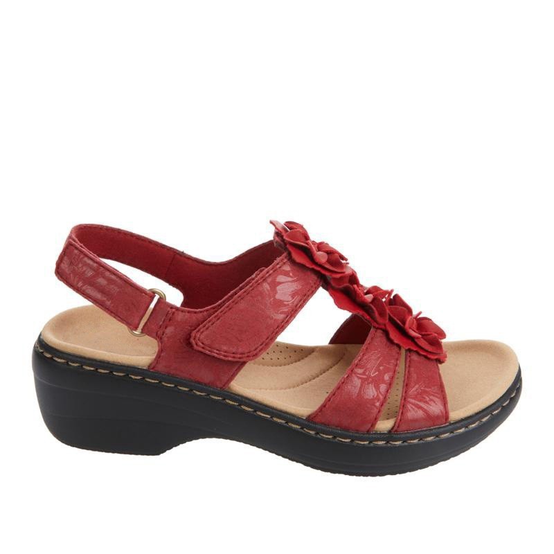 Fish Toe Sandals With Hollow Wedges