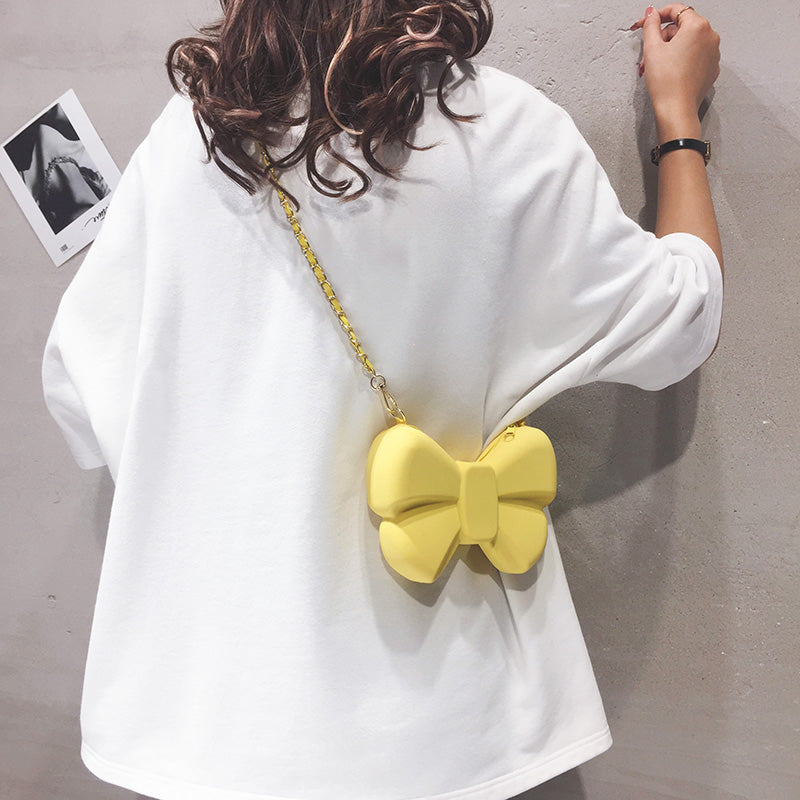 Cute Cartoon Bow Mobile Phone Bag All-match One Shoulder Messenger