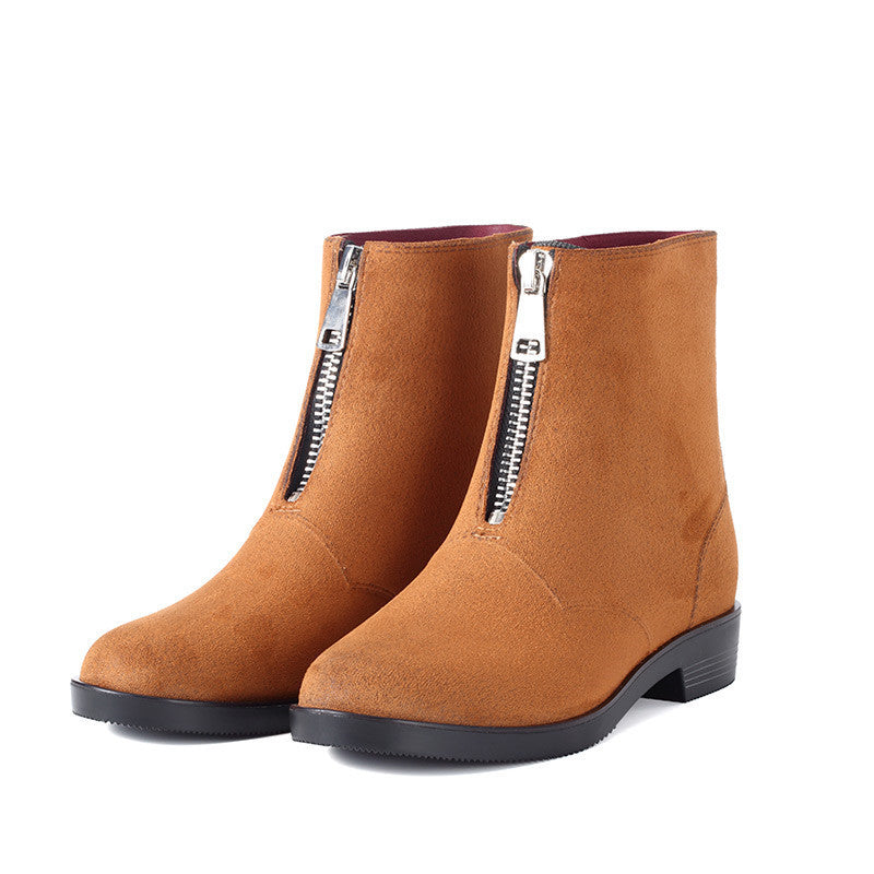 Waterproof Non-slip Mid-to-short Tube Lightweight Rubber Shoes