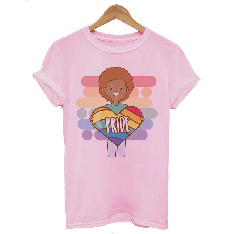 Personality Transgender Gay Print T-Shirt