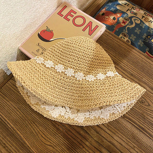 Straw Hat Women's Outdoor Sun Protection Sunshade