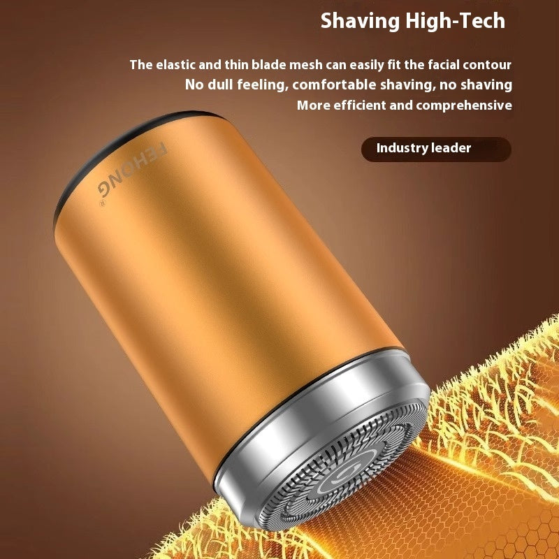 Mini Fully Washable Super Clean Portable Blade Men's Electric Shaver