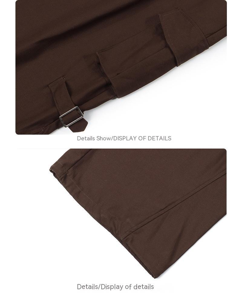 Creative Street Fashion Neutral Loose Men's Casual Trousers