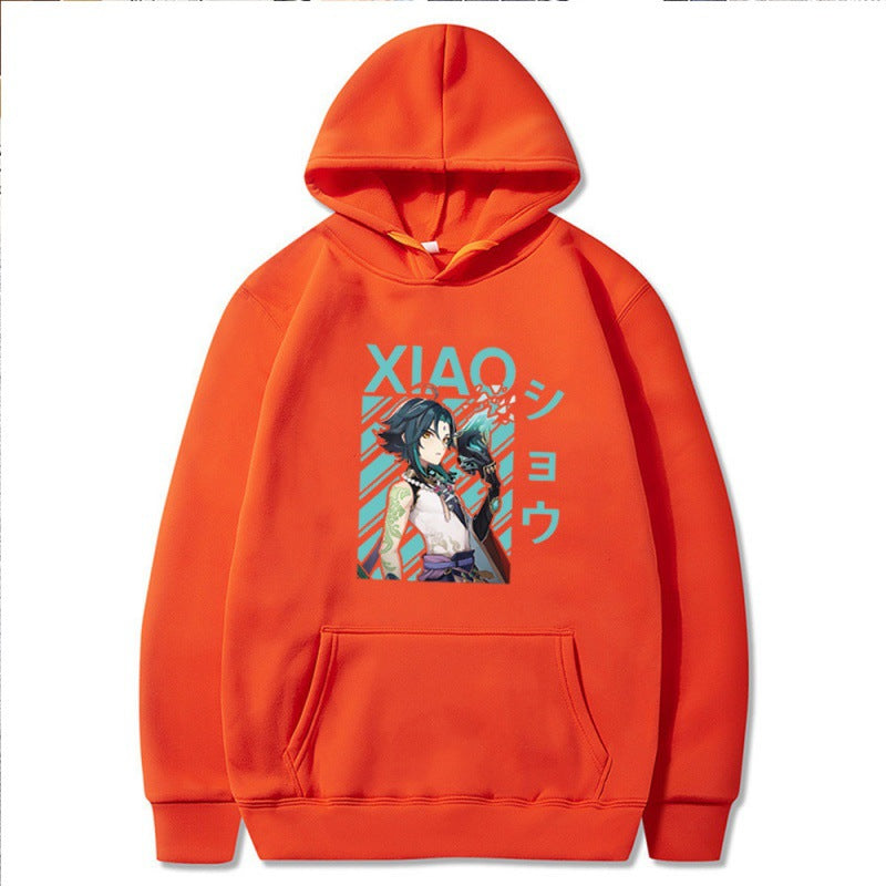 Couple Fleece Hooded Pullover Sweater