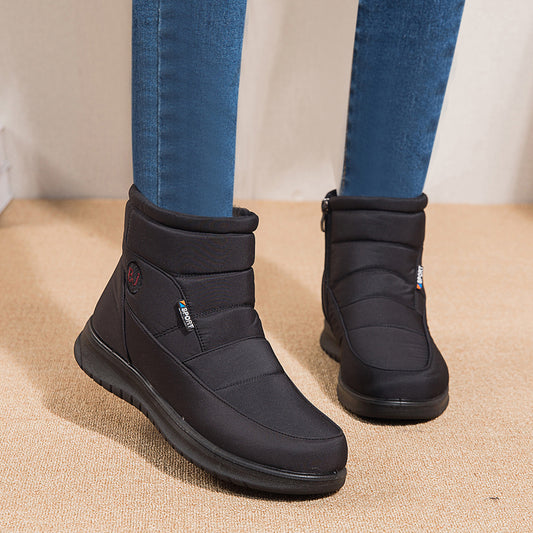 Women's High-top Waterproof Non-slip Cotton Boots