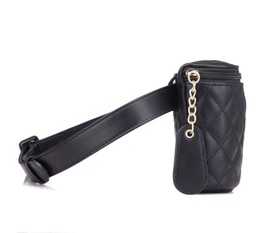 Mini Simple Rhombohedral Chain Belt Bag