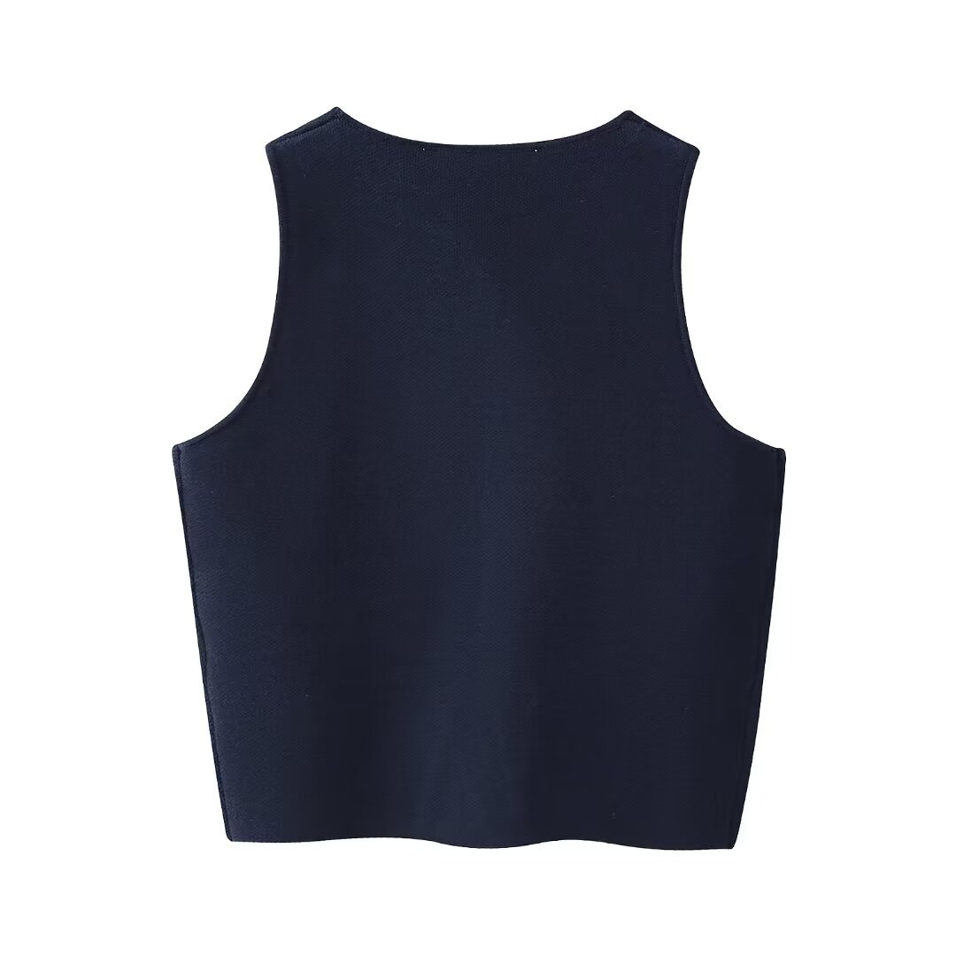 Women's Knitted Short Top