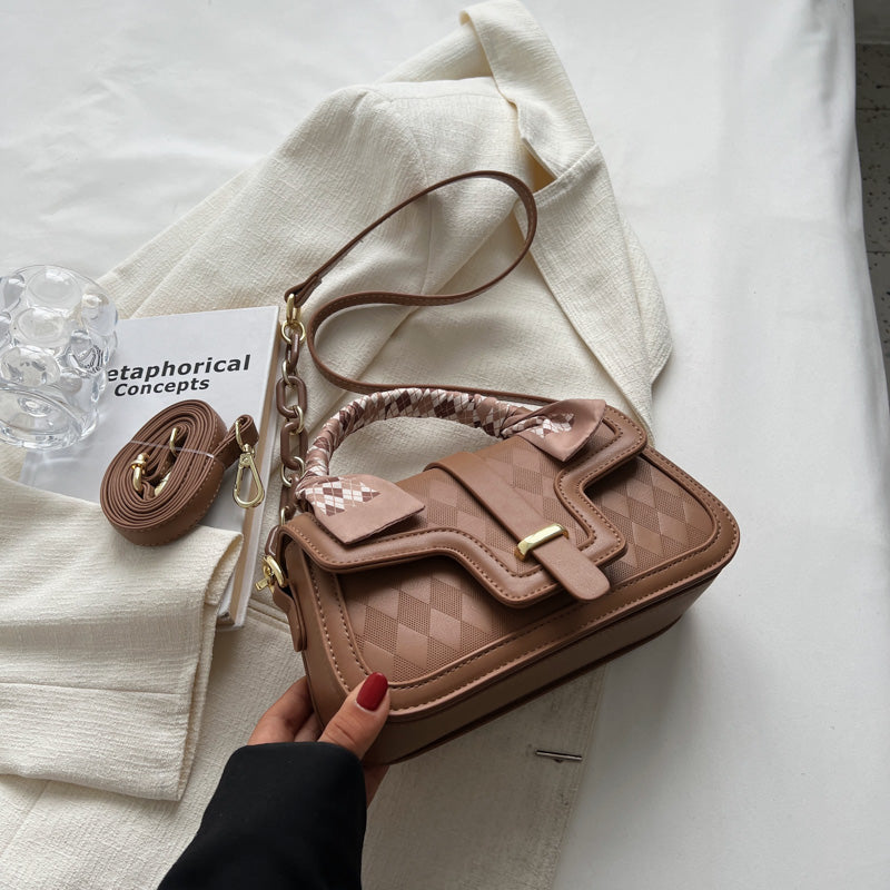 Ny Populær Populær Crossbody Lille Firkantet Taske