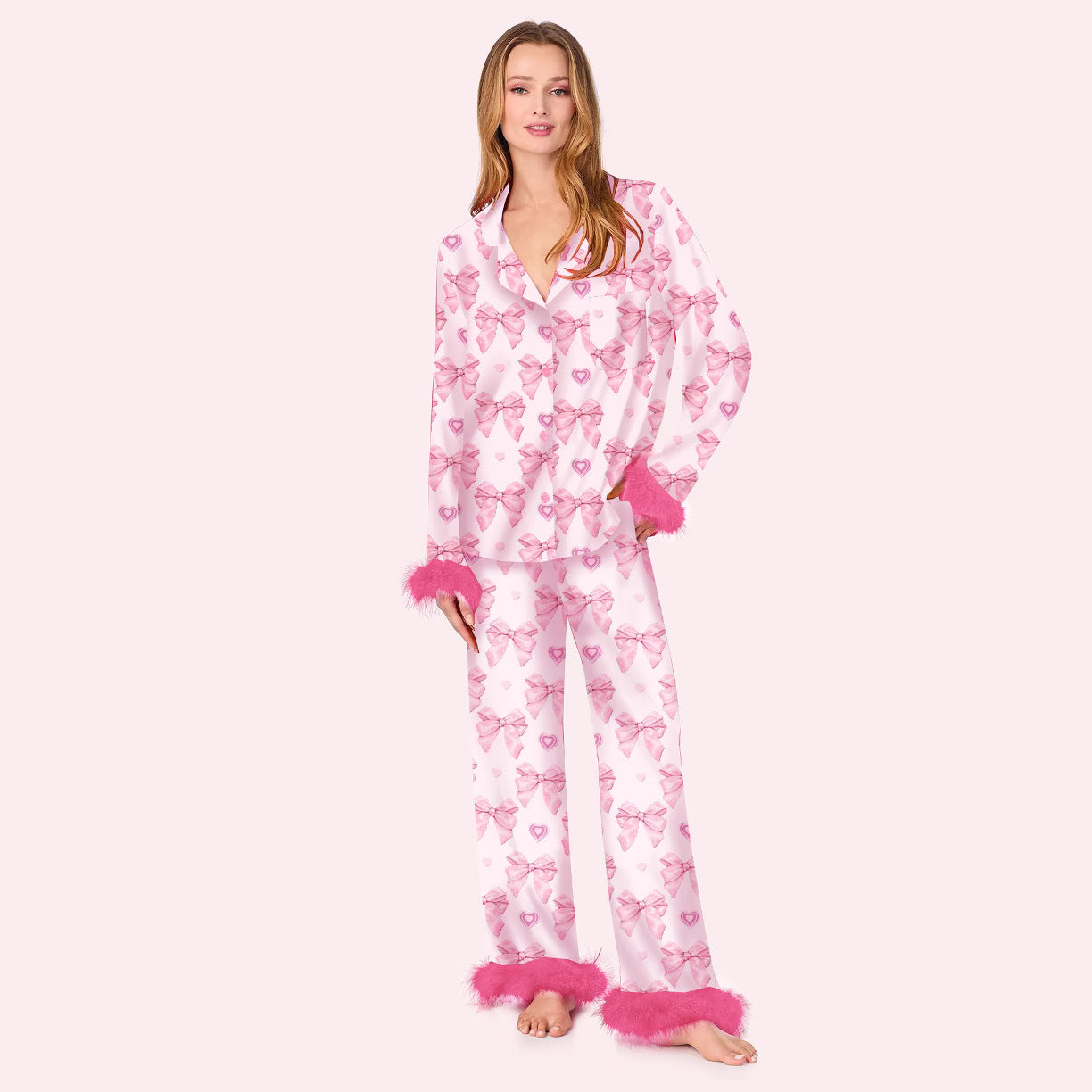 Womens Loose-fitting Casual Top And Pants Set
