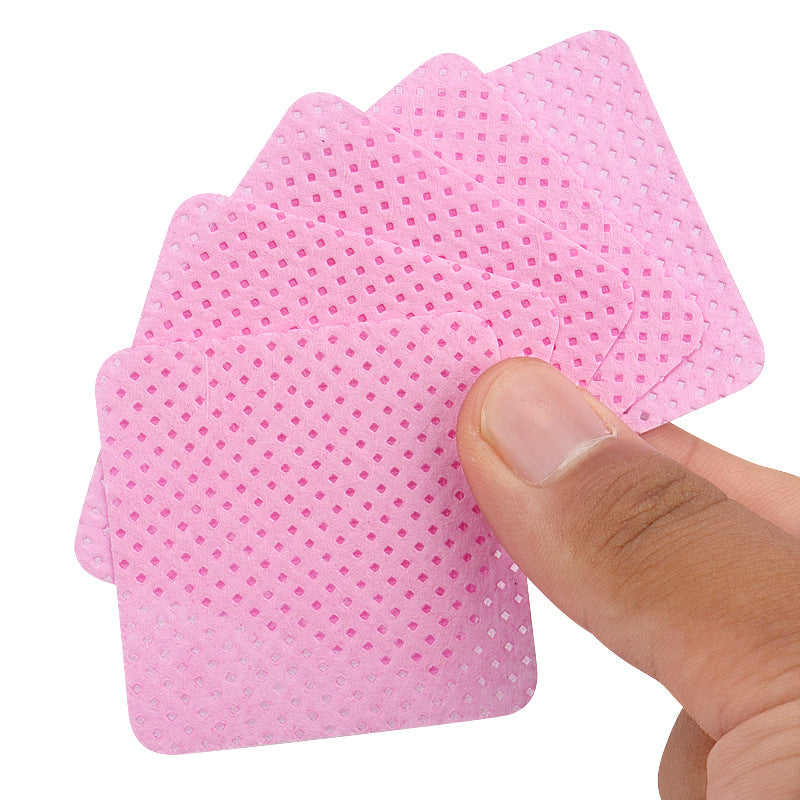 Boxed  Glue Bottle Mouth Cleaning Cotton Sheet