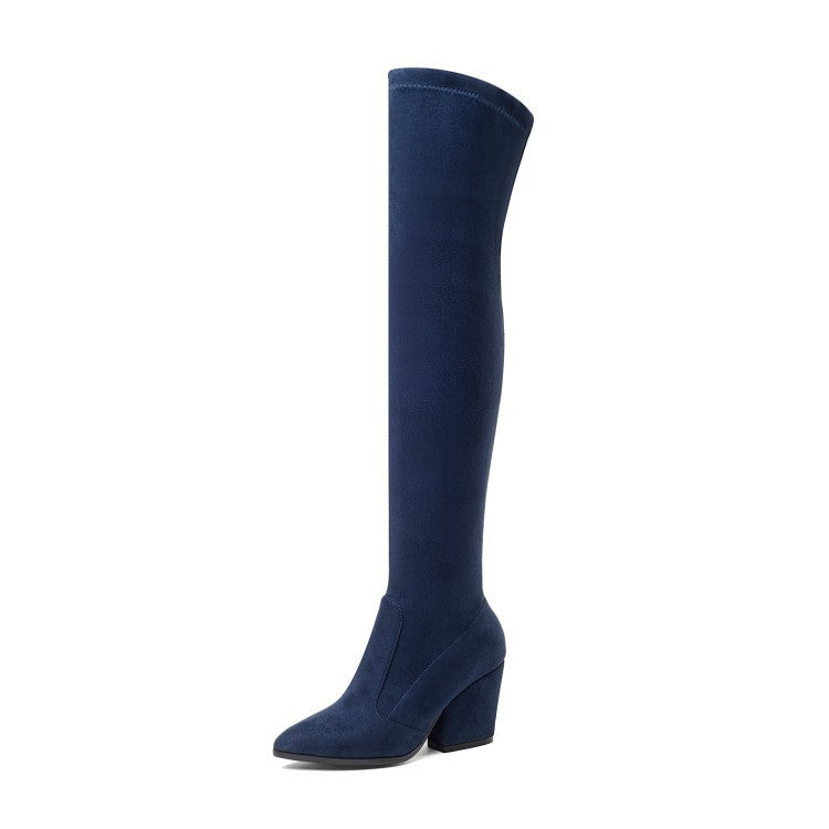 Thick And High-heeled Boots Are Thin In Winter