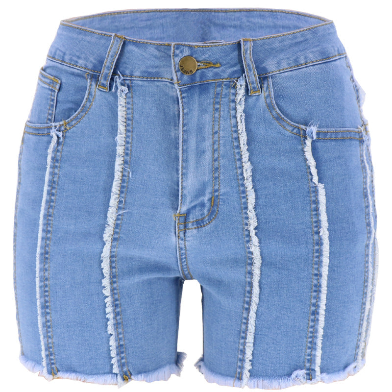 Højtaljede elegante slim-fit jeans til kvinder