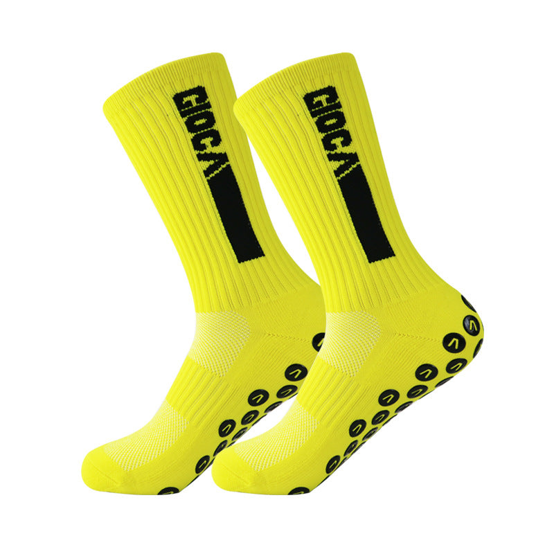 Men's And Women's Towel Bottom Non-slip Dispensing Football Socks